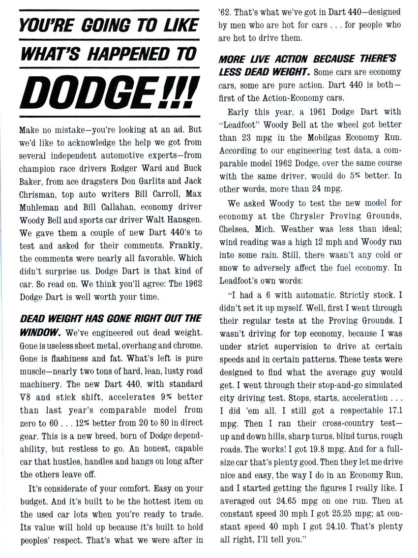 1962 Dodge Dart 440 Story Page 7
